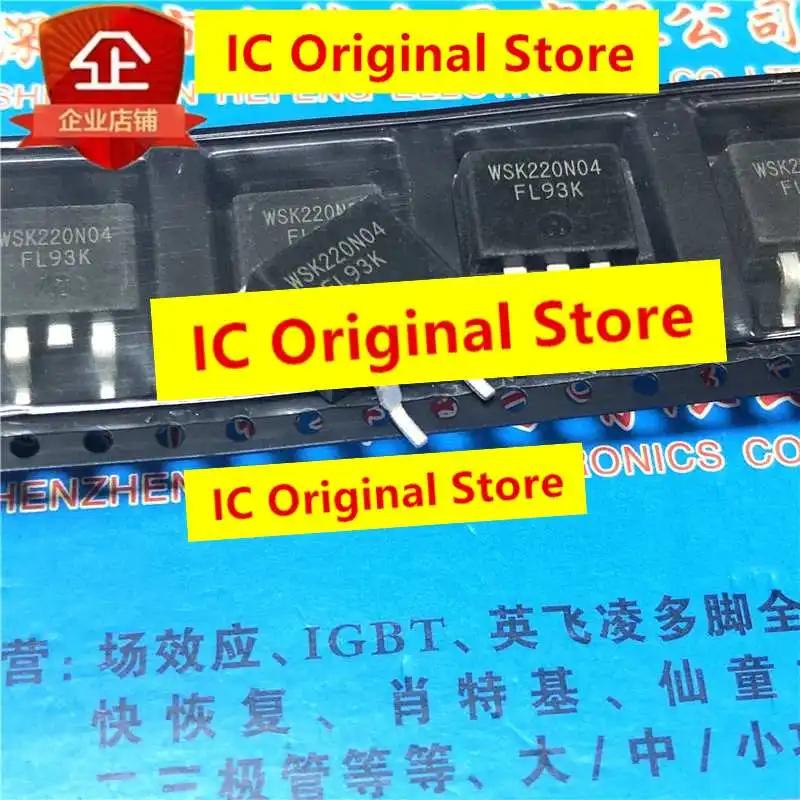 

10pcs WSK220N04 New Import TO-263 40V 220A K22N04 MOS Field Effect Tube Electronic Components Triode 220N04