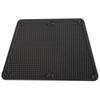 Plastic Transom Outboard Plate Pad for Inflatable Boat Yacht Kayak Canoe Fishing Boat Black