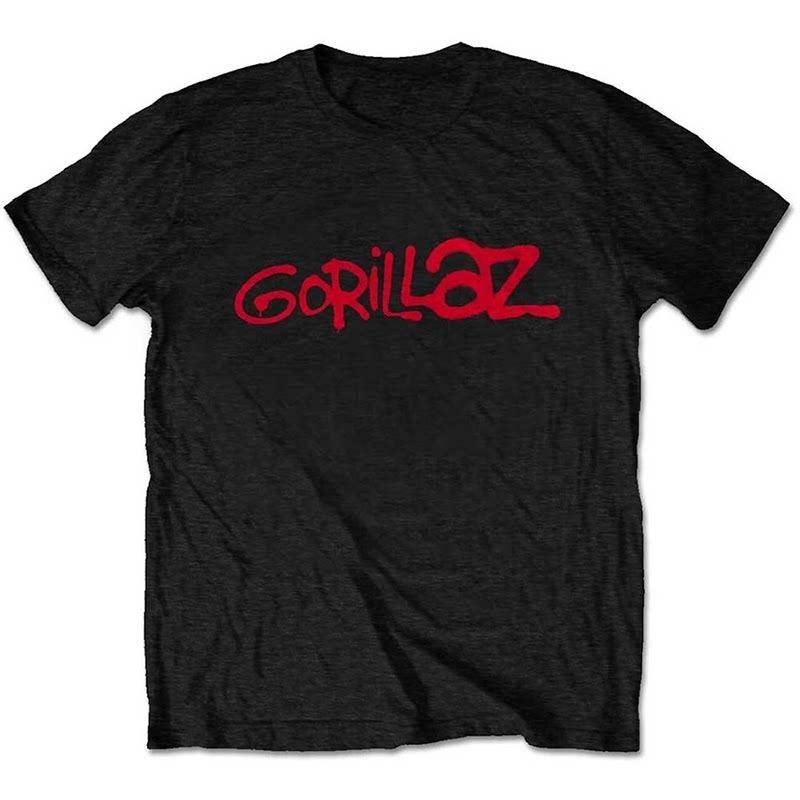 British Virtual Band Gorillaz Street Kids American Retro Oversized High Street Vintage Tshirt