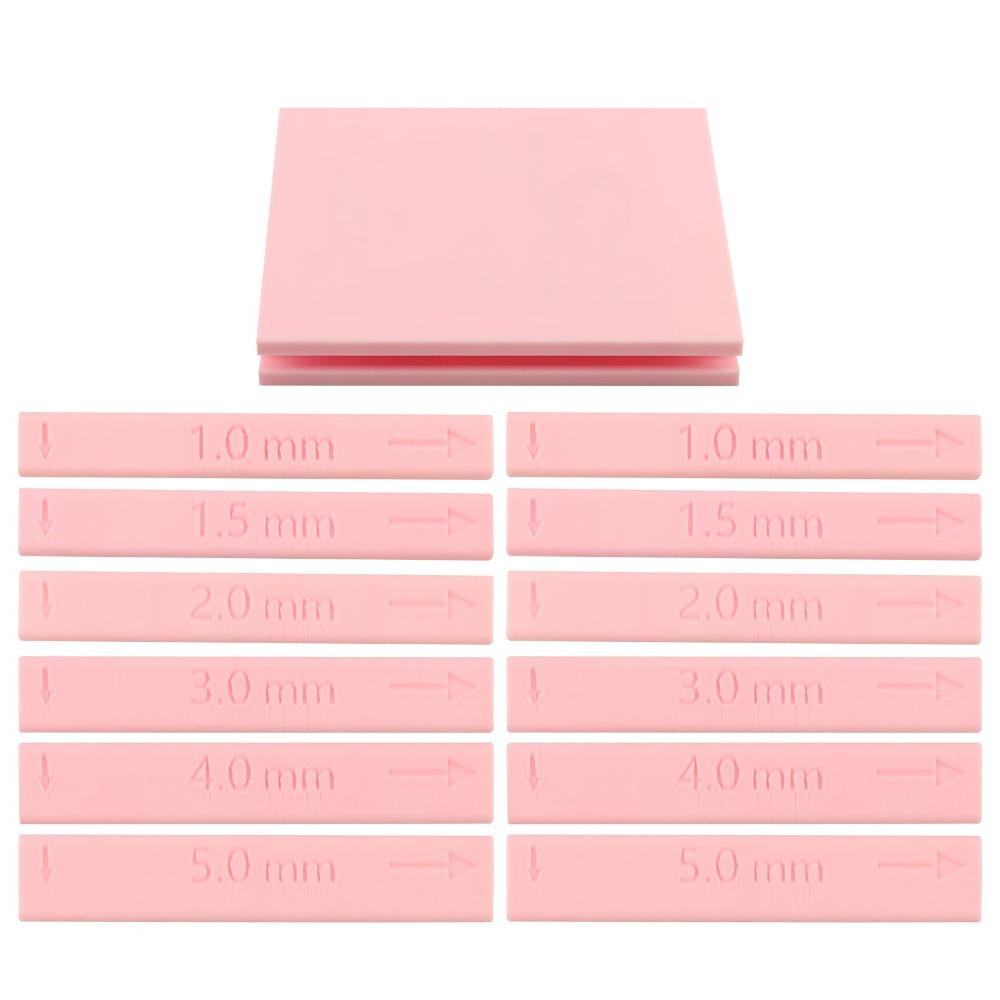 Plastic Clay Hoop Earring Tool 12 Sliders Clay Strip Shape Maker Home Crafting