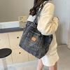 2026 New High Quality Denim Magnetic Butt Sewing Thread Women's Shoulder Bag Fashi Retro Lightweight Persality Handbag