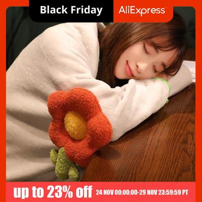 Decorative Blanket Thickened Napping Blanket Soft Warm Flower Roll Blanket Multi-purpose Cozy Air Conditioning Blanket Birthday