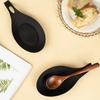 1/2/3pcs-Silicone Spoon Rest Spatula Holder Heat Resistant Utensil Placemat Tray Kitchen Tools