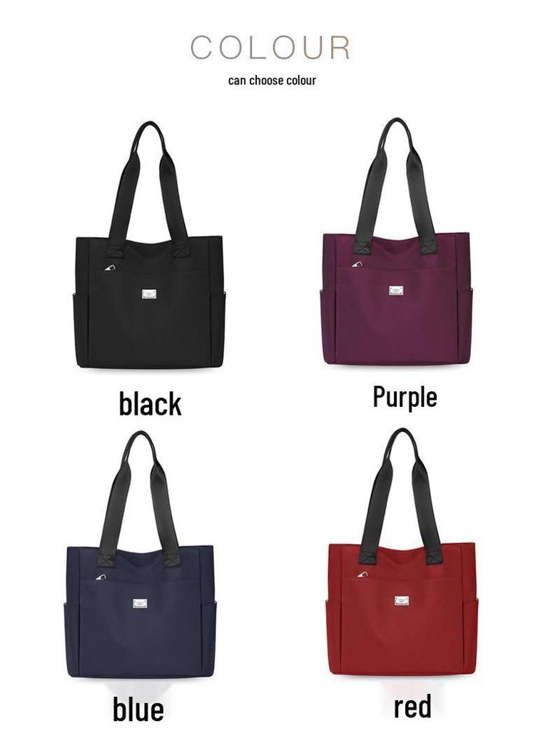 New Women's Nylon Mommy Bag, Fashionable Large Capacity Shoulder Handbag, Oxford Cloth Tote