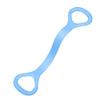 Silicone Figure 8 Resistance Band Anti-slip Men Women Arm Shoulder Stretch Strength Training Exercise Elastic Strap Fitness Tension Rope