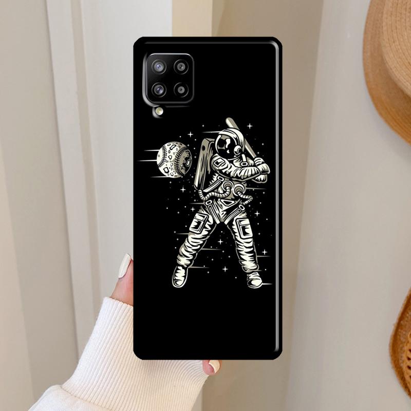 Cartoon Space Astronaut Case For Samsung Galaxy A06 A05 A16 A26 A36 A56 A33 A32 A52 A15 A53 A13 A34 A54 A14 A35 A55