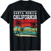 Kalifornien Santa Monica Strand Sommerurlaub T-Shirt(5)