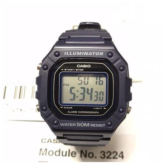 [Casio] New W-218H-2A Ladies Watch Casio Standard Cheap Casio Unused Digital Men s Affordable Navy Parallel Import Product