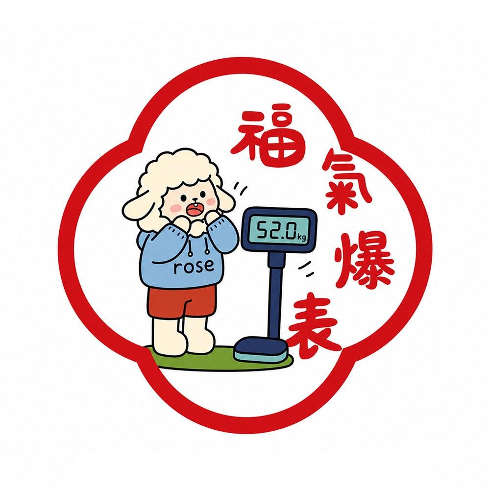 Blessing Words Good Luck Window Sticker Waterproof Lamb Sheep Door Stickers  Chinese New Year