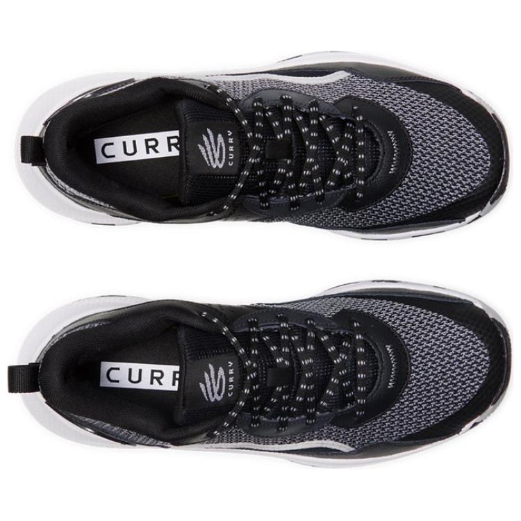 Under Armour Curry 3Zer0 24 Black Halo Grey Unisex-Sneaker 3027626-001