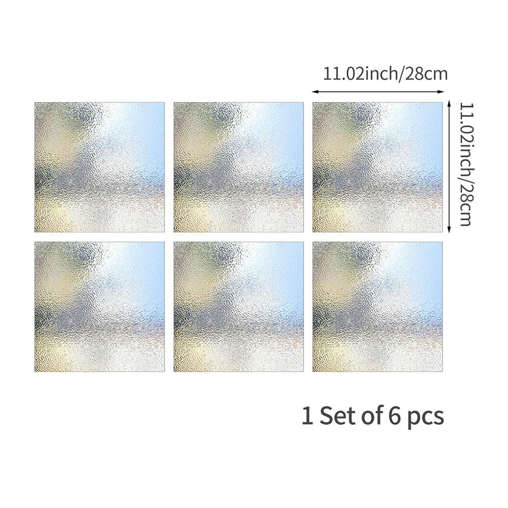 

Heat Control Privacy Film Bathroom Decor Non-adhesive Easy To Apply Blocks Harmful Rays Temperature Regulation