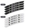 Car Styling 4Pcs Aluminum Wheel Rim Sticker Decal For Alfa Romeo Giulia Stelvio Giulietta 156 159 147 Mito Tonale Brera Disco