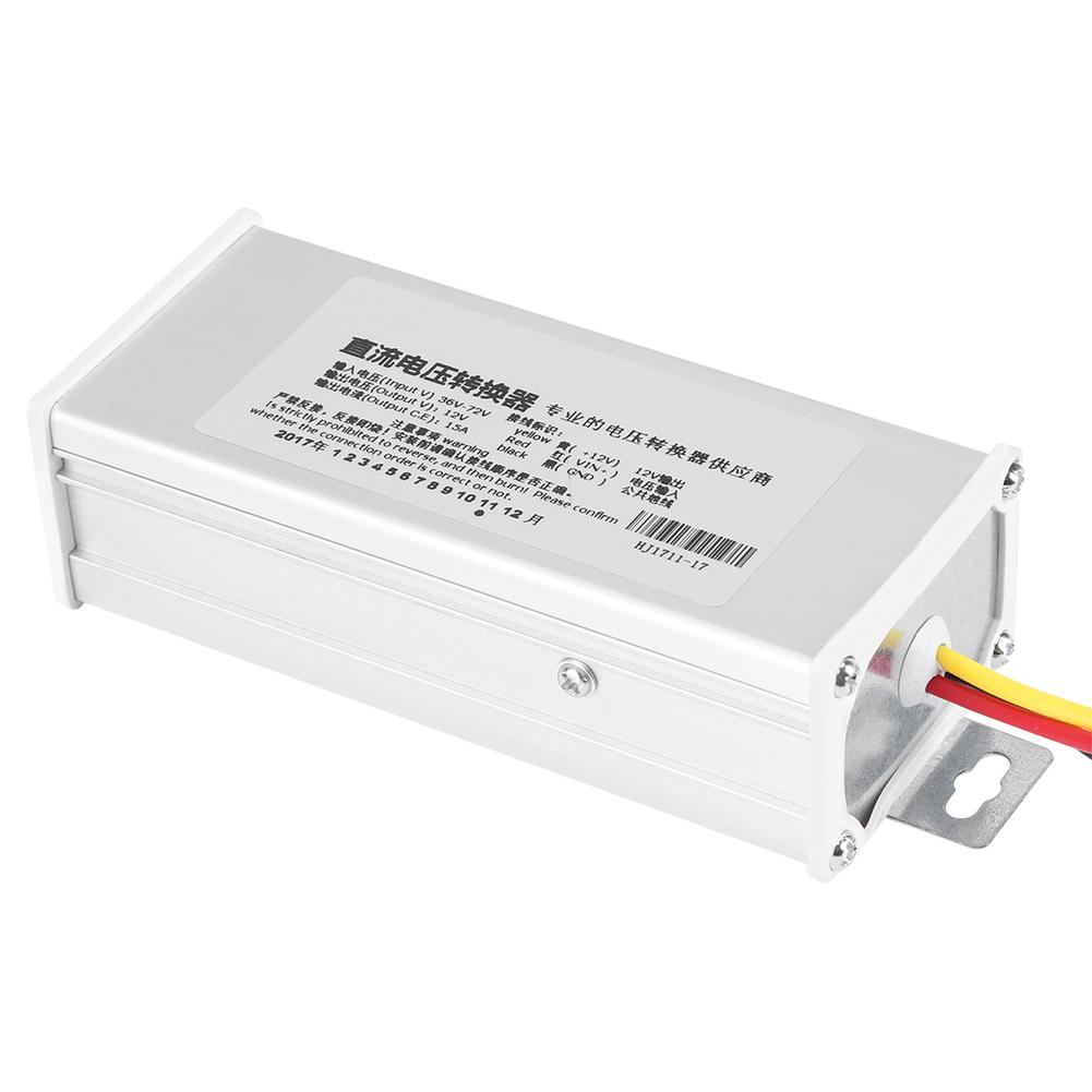 DC 36V 72V To 12V 15A 180W Converter Adapter for Electric Scooter Battery
