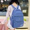Four-Piece Backpack Set Junior High School Student Schoolbag Women Campus Backpack Large Capacity Backpack