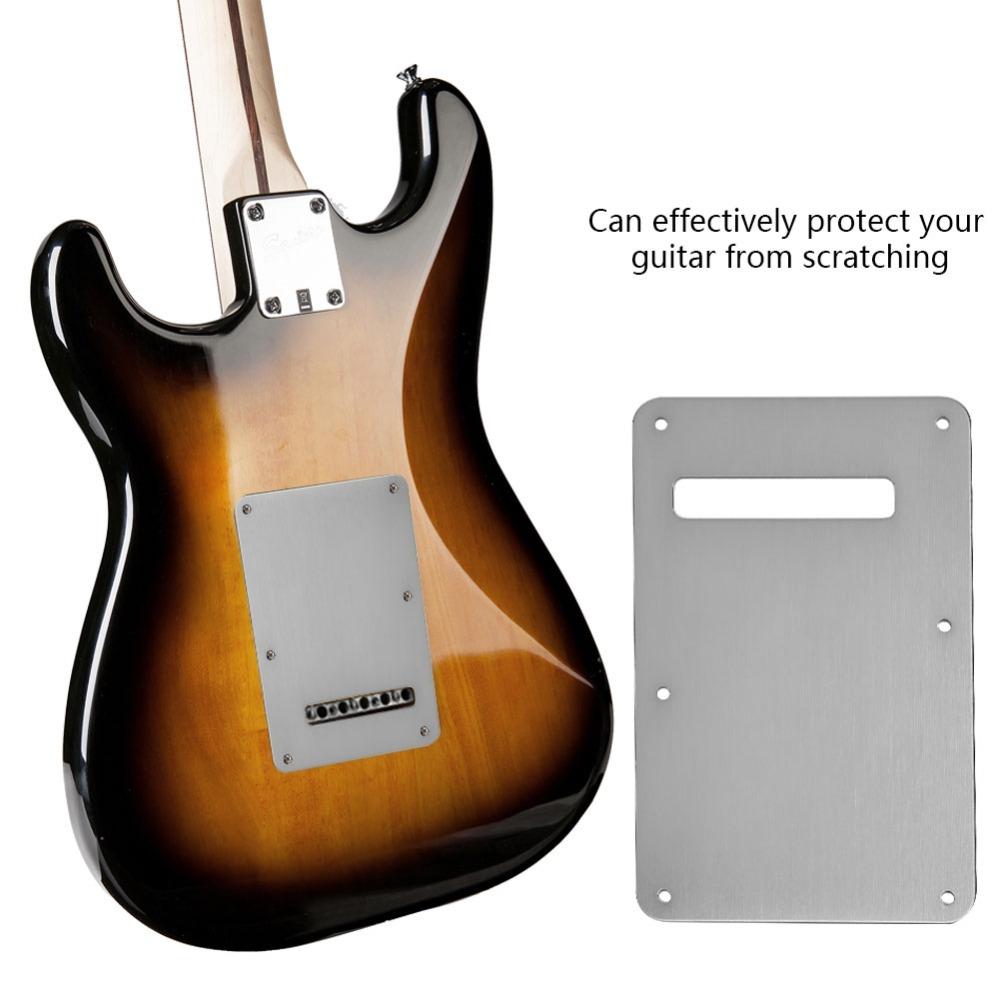 Silver, Black, Gold, Red Bronze, Orange Electric Guitar Backplate Guitar Pickguard Electric Guitar