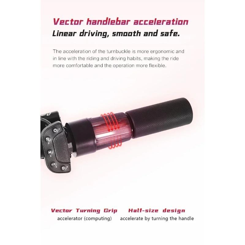 BOYUEDA Q7Pro Max E-Scooter 3200W Dual Motor 52V28AH Battery NFC Activated App Control Escooter Silent Tires Electric Scooter