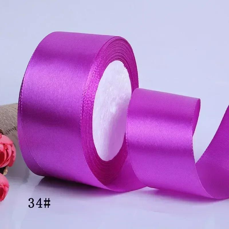 

1 Volume 22 Meters Silk Satin Ribbons for Crafts Bow Handmade DIY Gift Wrap Party Wedding Decorative 6/10/15/20/25/40/50mm Tape ribbon 6mm