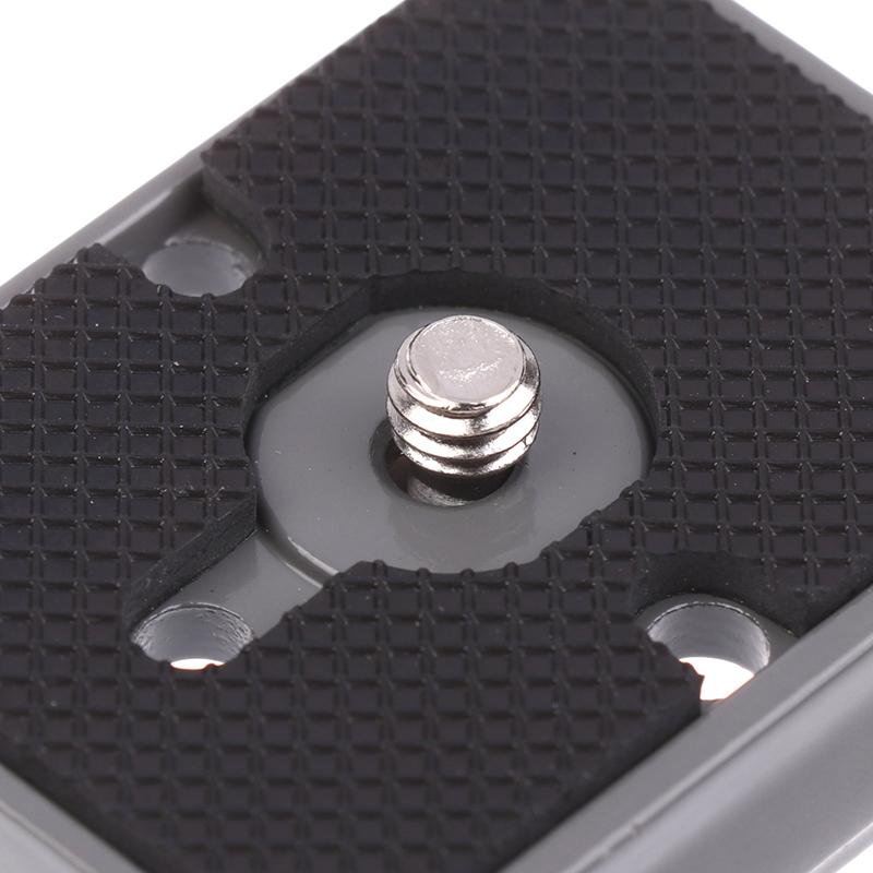 Treppiede per Fotocamera Testa a Sfera Piastra a Sgancio Rapido 200Pl-14 Lega di Alluminio Grigia Leggera Compatibile con Accessori Manfrotto