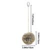 Natural Grass Parrot Hanging Grass Ball Chew-able Bite Resistant Bird Foraging Ball Shreddable Bird Chewing Parakeet