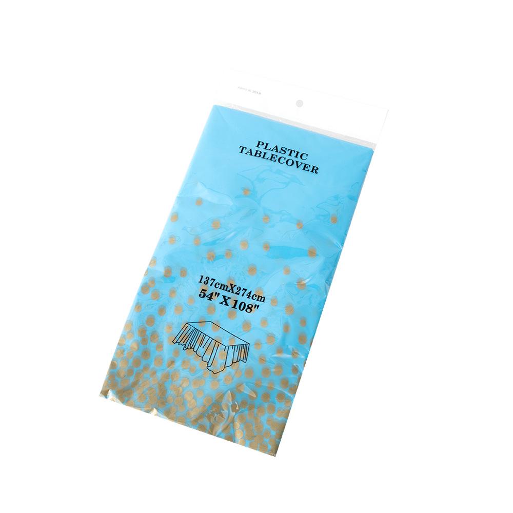 Multi-color Hot-Stamped Party Paper Tableware Set: Plates, Cups & Napkins