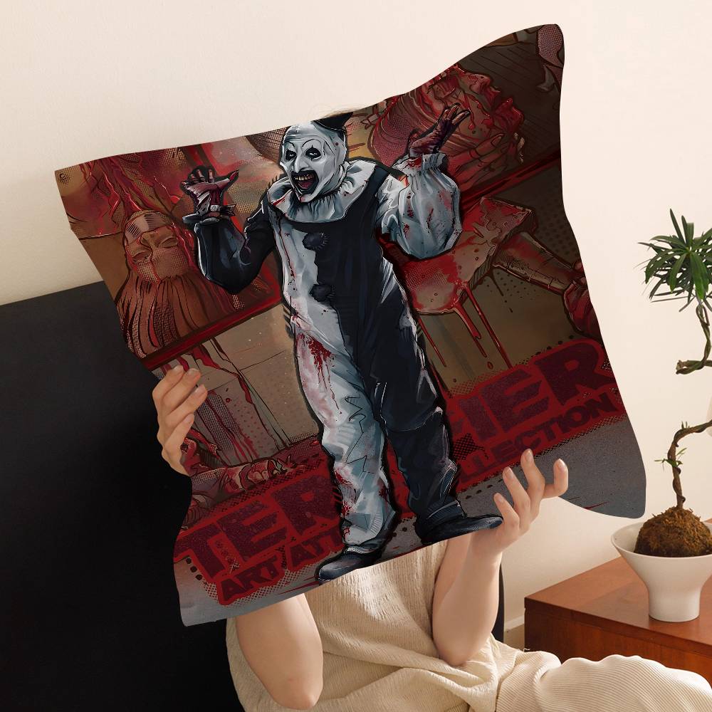 Film Funny TTerrifier Horror   pillow cover sofa cushion cover home room decoration children gift