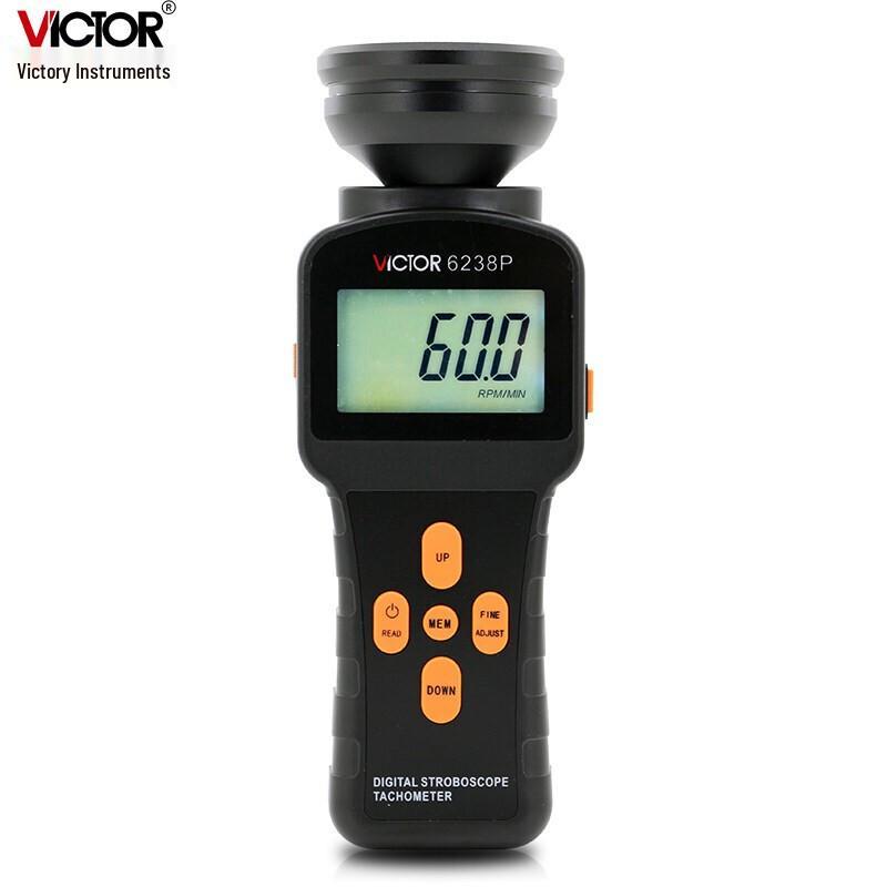 VICTOR DM6238P Laser Digital Tachometer & Stroboscope