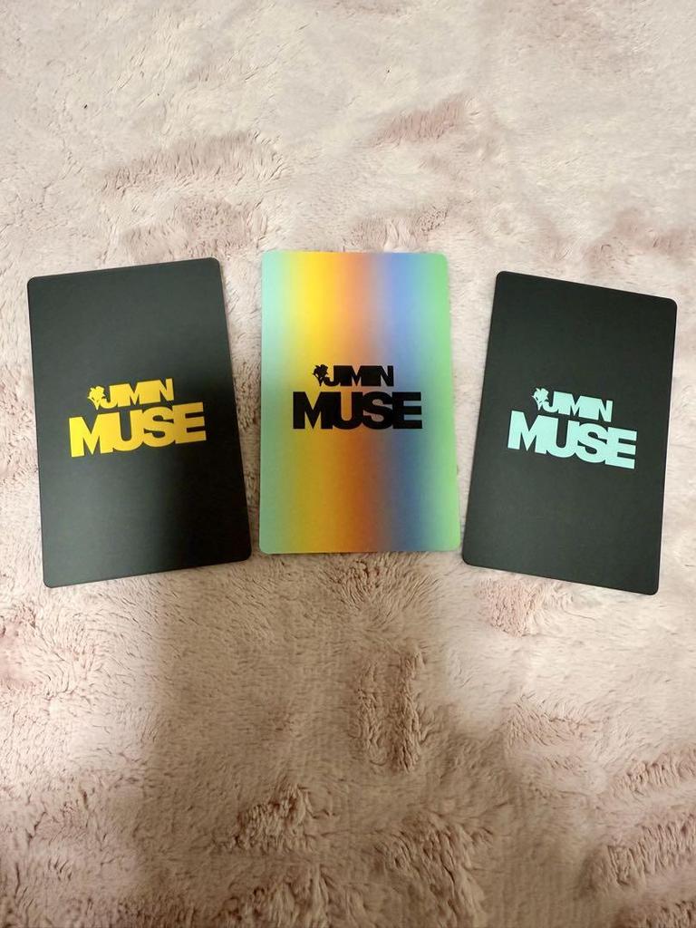 [USED] BTS Jimin MUSE Limited Lucky Doll Trading Card