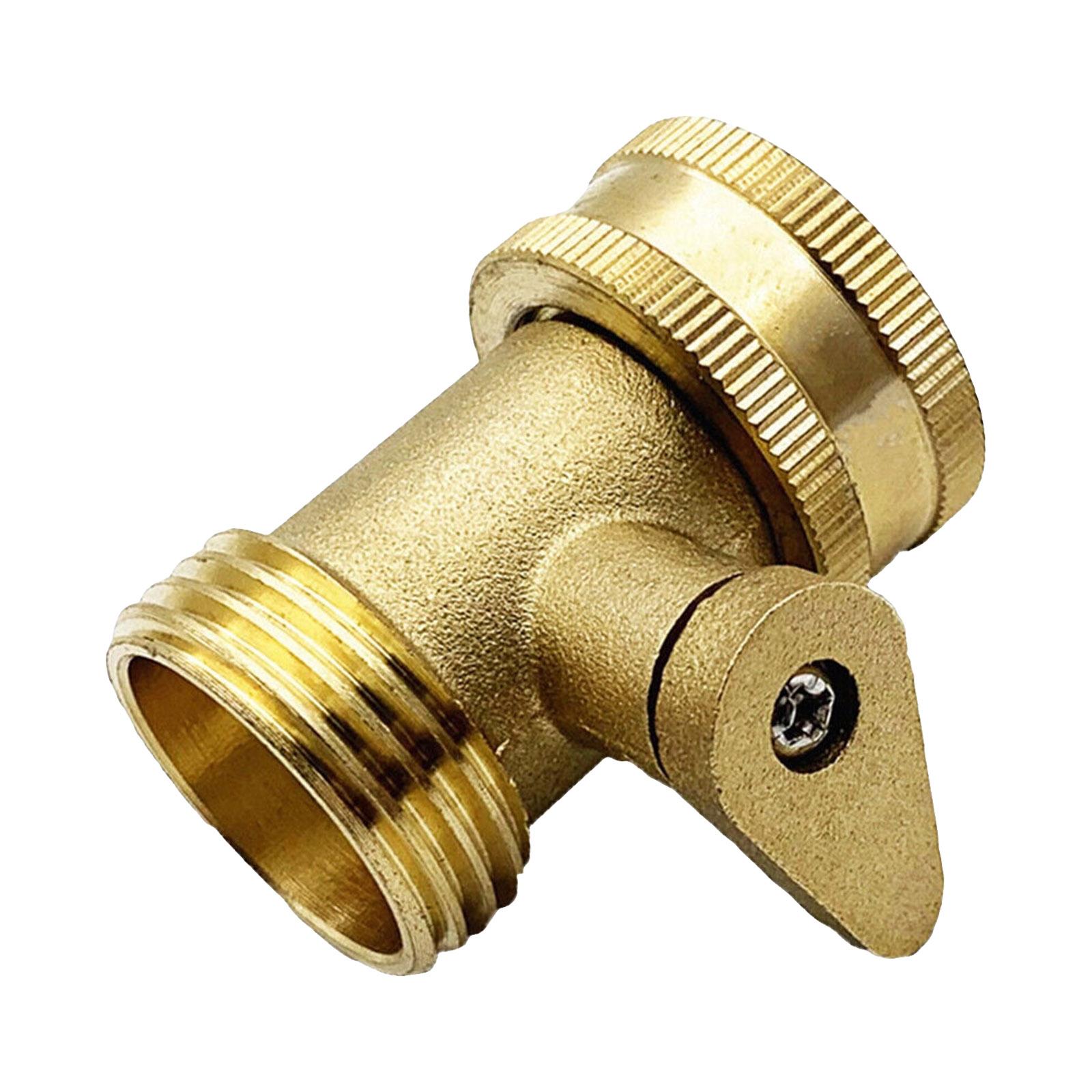Brass Garden Hose Single Way Garden Water Pipe Shut Off Ght3/4 Inch Hose Connector With Home Faucet Booster Kitchen розовый