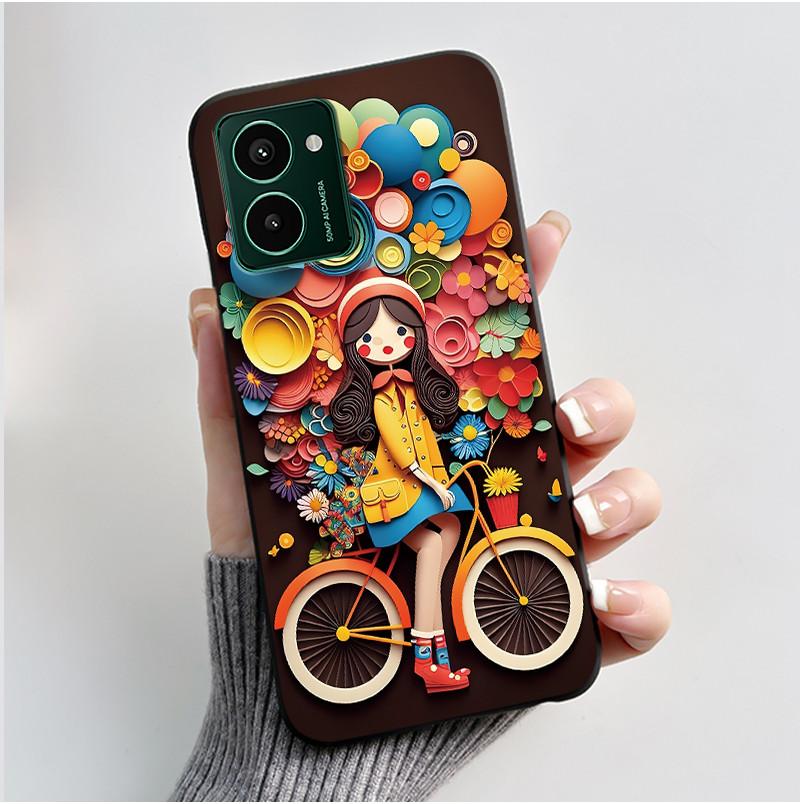 Weiche TPU Hülle für Nokia HMD Pulse Pro Pulse+ Plus Luxuriös Niedlich Liebe Hase Lustig Schwarzes Silikon Schutzhülle Rückseite Handyhülle