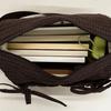 Multiple Pockets Nylon Shoulder Bag Grid Hobo Bag Fashion Bow Crossbody Bag  Outdoor