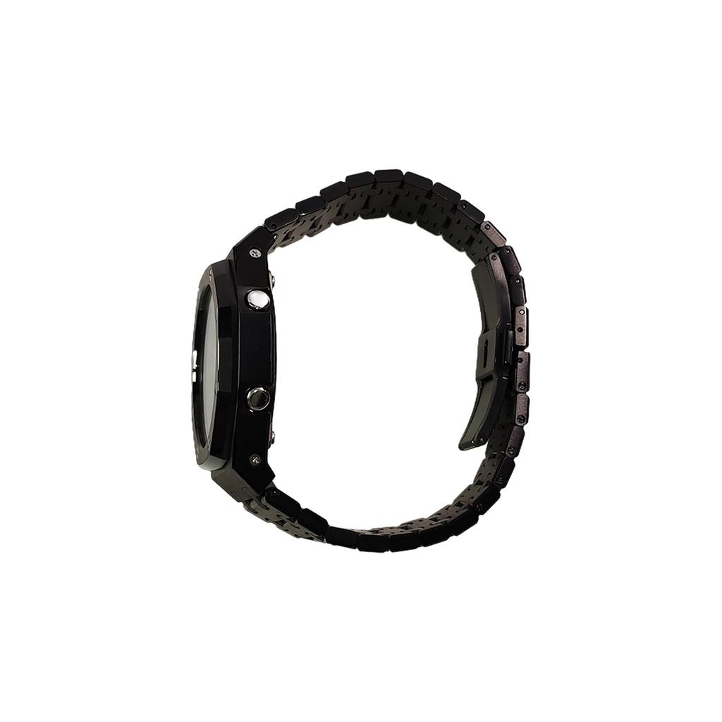 CASIO Custom Collection Electronic Movement Stainless Steel Strap Watch Men's Watches Black Dial GA-2100-1A