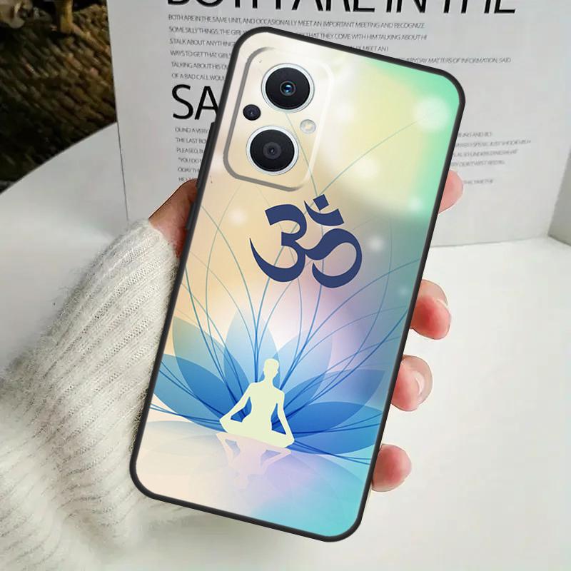 Aum Om Yoga Symbol Fitness Gym Phone Case For OPPO Reno 14F 12F 12 11 13 F 10 Pro 8T 7 8 Lite OPPO Find X9 X8 X6 X5 Pro Cover