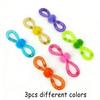 3/1Pc Pet Cat Hose Toy with Bell, Assorted Colors Bow Decor Cat Toy, Relieve Boredom Self-Amusement Interactive Toy