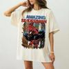 Brand New Day Spiderunisex 2026 New Film Vintage Comic Print Unisex Casual Streetwear Tshirt