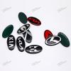ISFR5 For KIA EV6 Sorento Niro Stinger Ceed Carnival K5 K9 Soul Carens VQ Caden Car Logo Steering Wheel Decoration Sticker Accessories