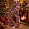 Women's Flannel Pajama Pants Christmas Print Loose Fit Sleep Pants