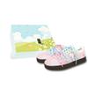 Adidas VL COURT 2.0 Cushioning, Wear Resistant Low top Skateboard Shoes Unisex Pink Blue HQ1802(Team116-adBOX)