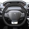 For Peugeot Steering Wheel Cover D-Shaped Ultra-Thin 308 408 508 2008 3008 E3008 RCZ Accesorios Para Auto Cars