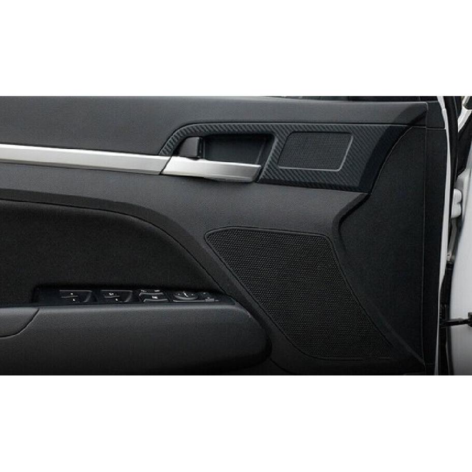 For Hyundai Elantra 2017- Sticker Carbon Fiber Inner Door Handle Cover Trim