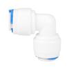 PE Pipe Connector Joint for Water Purifier Pipe Fitting (4040 G1/4 Elbow Extension Joint 5Pcs)