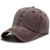 Vintage Washed Dad Cap - Soft Top Plain Cotton Baseball Hat for Men & Women Wholesale Distressed Snapback Fashion Streetwear
