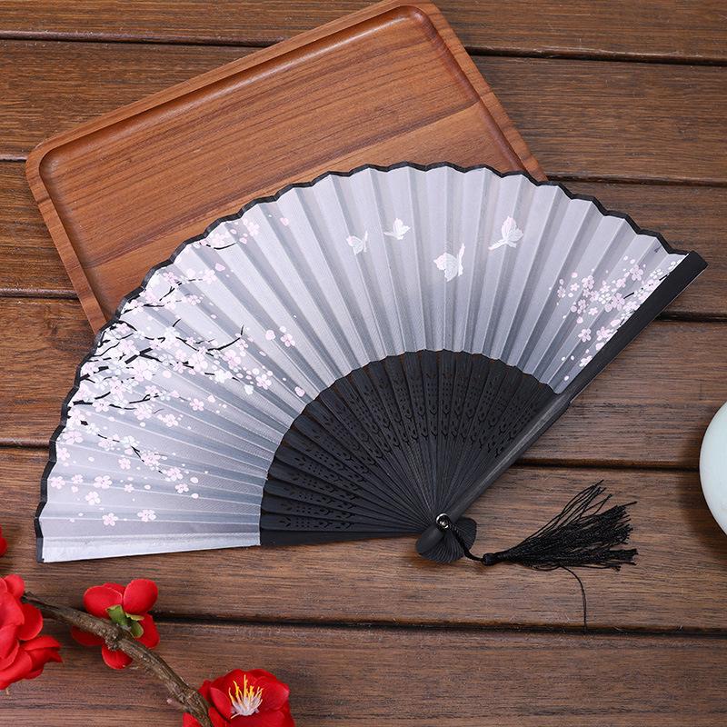 Ancient Style Folding Fan: Hanfu Dance Accessory & Photo Prop