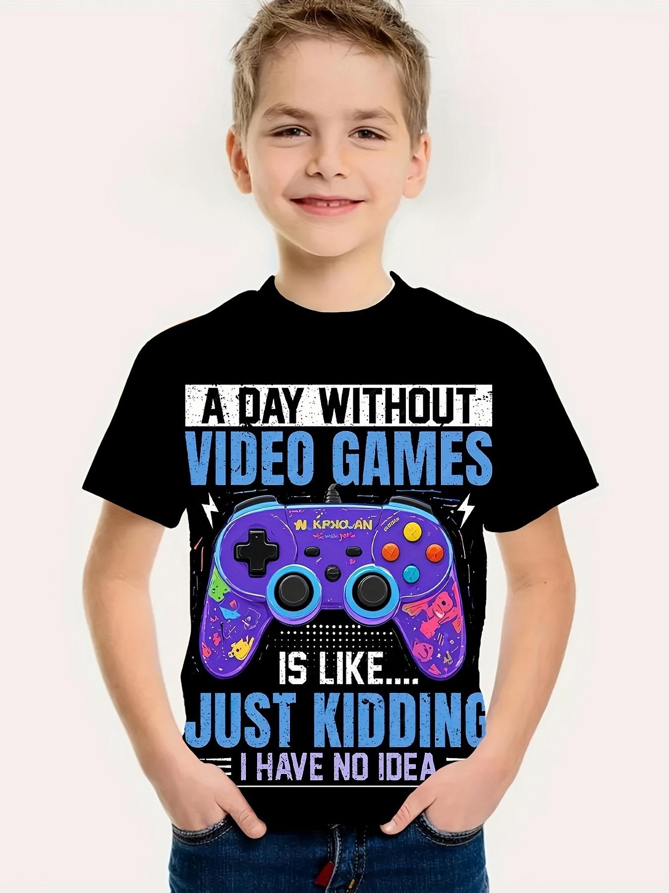 

Одежда Детская Мальчик Хэллоуин Акула Тыква Принт Футболка для Мальчиков Короткий Рукав Мультяшный Графический Футболки Круглый Вырез Детская Одежда 170