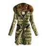 Long Womens Ladies Warm Jacket Hooded Puffer Coat Winter Casual Faux Fur
