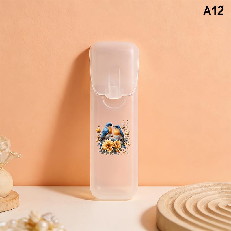 Portable Travel Mini Toothpick Dental Floss Storage Box Cotton Swabs Box Multi-Purpose Perfect For Home Kitchen Table Daily Use