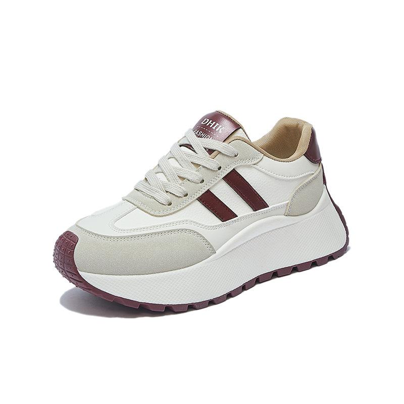 Forrest Gump Shoes for Women's Trendy Spring New Style Height-enhancing Students' Running Sports Casual Shoes Street Photography