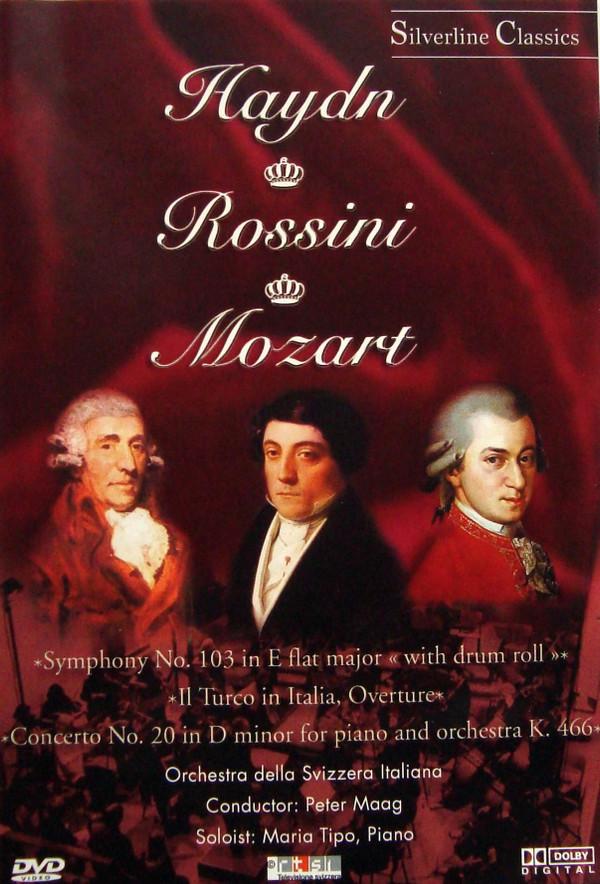 

DVD ORCHESTRA DELLA SVIZZERA ITALIANA Haydn Rossini Mozart Symphony 80010 CASCADE MEDIEN 2003 Germany Music Video Used