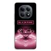 Handyhülle - MANIACASE - Xiaomi Redmi Note 15 5G - Silikon TPU - Schwarz und Rosa (Blackpink) - Motiv Diamant