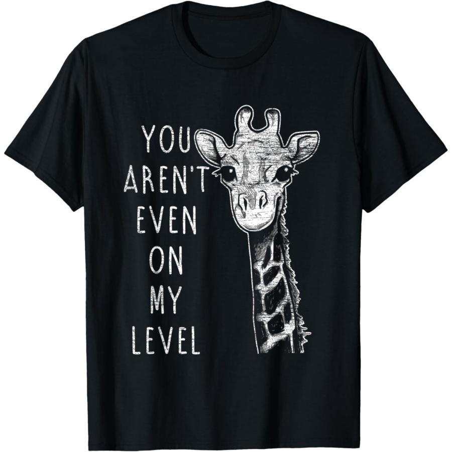 Funny Giraffe T-Shirt S