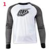 Mens Long Sleeve Cycling Jersey Breathable Mountain Bike Trail Riding Shirt Sportswear